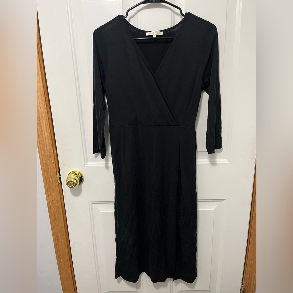 ANDREE BY UNIT Black 3/4 Sleeve Dress
